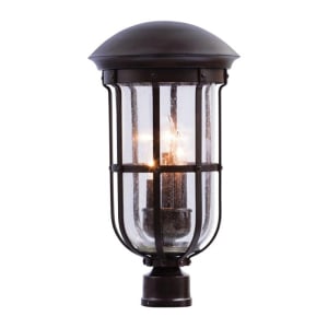 404300BB Emerson 3-Light Outdoor Post