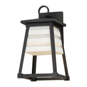 40632WTBK Shutters 1-Light 