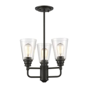 428SF-OB Annora 3-Light Semi Flush