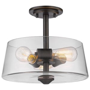 428SF3-OB Annora 3-Light Semi Flush