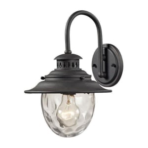 Searsport 1 Light Outdoor Sconce In Weathered Charcoal