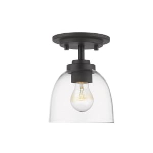 460F1-BRZ Ashton 1-Light Flush Mount