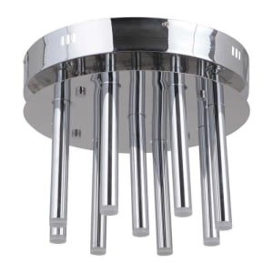 Lexi Flush Mount 9-Light LED, Chrome
