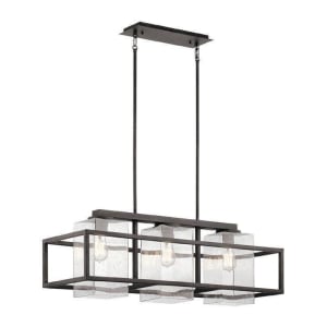Wright 3 Light Outdoor Chandelier