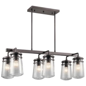Lyndon 6 Light Outdoor Chandelier