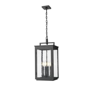 Z-Lite Lighting 5019CHB-BK Hartwell Outdoor Chain Mount Ceiling Fixture