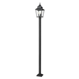 Z-Lite Lighting 5029PHBS-536P-BK Raphael Outdoor Post Mounted Fixture