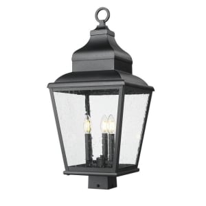 Z-Lite Lighting 5029PHBS-BK Raphael Outdoor Post Mount Fixture