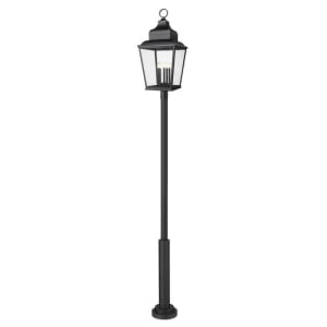 Z-Lite Lighting 5029PHXXLR-5010P-BK Raphael Outdoor Post Mounted Fixture