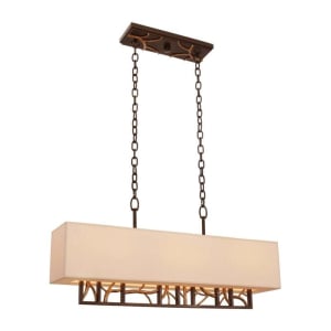 504160BZG Hudson 6-Light Pendant