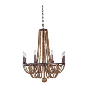 505271RM Beechwood 8-Light Chandelier