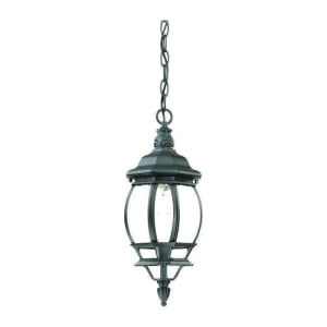5056BK Chateau 1-Light Outdoor Pendant
