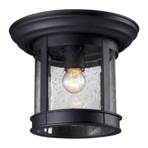515F-BK Outdoor Flush Mount 1-Light Outdoor Flush Mount