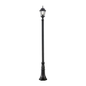 522PHM-518P-BK Wakefield 1-Light Outdoor Post