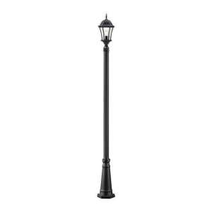 522PHM-519P-BK Wakefield 1-Light Outdoor Post