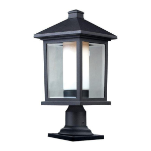 523PHB-533PM-BK Mesa 1-Light Outdoor Post