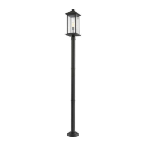 531PHBXLR-567P-BK Portland 1-Light Outdoor Post