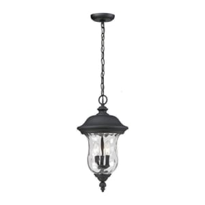 533CHB-BK Armstrong 3-Light Outdoor Ceiling Light