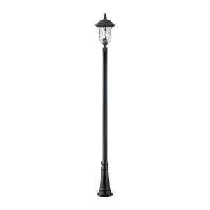 533PHB-519P-BK Armstrong 3-Light Outdoor Post