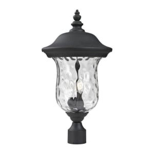 533PHB-BK Armstrong 3-Light Outdoor Post