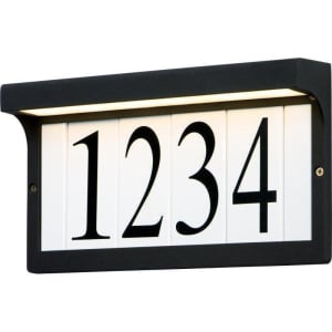 53610BK Address 1-Light LED 