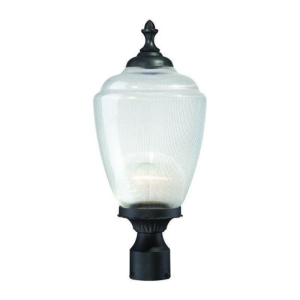5367BK/CL Acorn 1-Light Outdoor Post