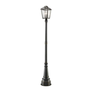 539PHBR-564P-ORB Bayland 3-Light Outdoor Post