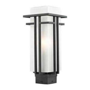 549PHM-BK Abbey 1-Light Outdoor Post