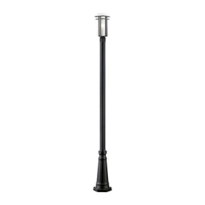 549PHMR-519P-BK Abbey 1-Light Outdoor Post