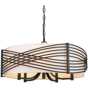 5516-5 BLK-MWS Zara 5-Light Chandelier
