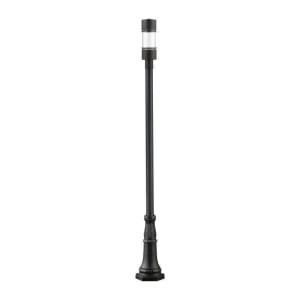 553PHB-518P-BK-LED Luminata 1-Light Outdoor Post