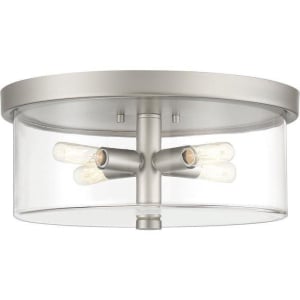 55684-SN Hailie 4-Light Flush Mount