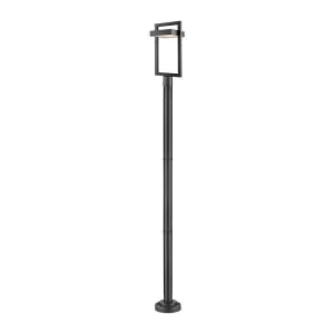 566PHBR-567P-BK-LED Luttrel 1-Light Outdoor Post