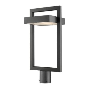 566PHBR-BK-LED Luttrel 1-Light Outdoor Post