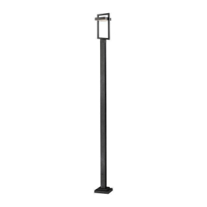 566PHBS-536P-BK-LED Luttrel 1-Light Outdoor Post