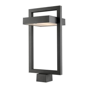 566PHBS-BK-LED Luttrel 1-Light Outdoor Post