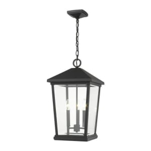 568CHXL-BK Beacon 3-Light Outdoor Ceiling Light