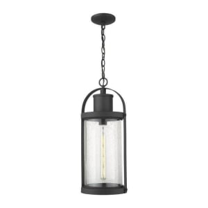 569CHB-BK Roundhouse 1-Light Outdoor Ceiling Light
