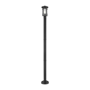 570PHM-567P-BK Jordan 1-Light Outdoor Post
