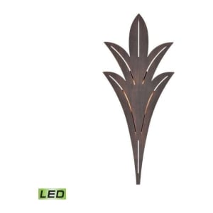 57191/LED Palm Fronds 1-Light LED Outdoor Wall Sconce