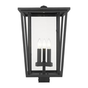 571PHXLS-BK Seoul 3-Light Outdoor Post