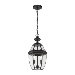 580CHM-BK Westover 2-Light Outdoor Ceiling Light