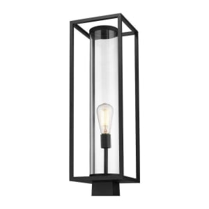 584PHBS-BK Dunbroch 1-Light Outdoor Post