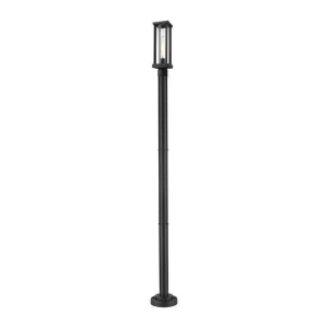 586PHMR-567P-BK Glenwood 1-Light Outdoor Post