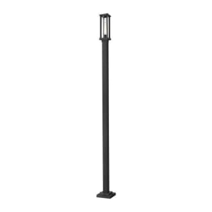 586PHMS-536P-BK Glenwood 1-Light Outdoor Post