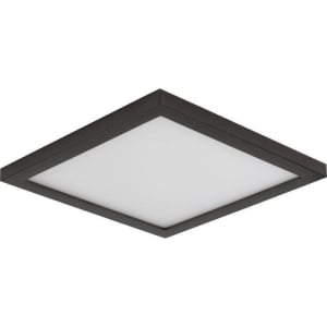 58722WTBZ Wafer 1-Light LED Outdoor Ceiling Light