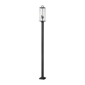 592PHBS-536P-BK Sana 3-Light Outdoor Post