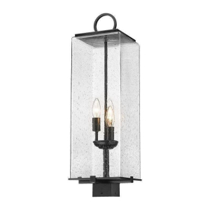 592PHBS-BK Sana 3-Light Outdoor Post