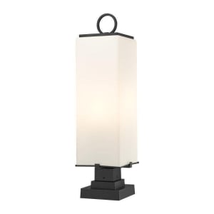 593PHBS-SQPM-BK Sana 3-Light Outdoor Post