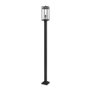 596PHBS-536P-BK Nuri 1-Light Outdoor Post